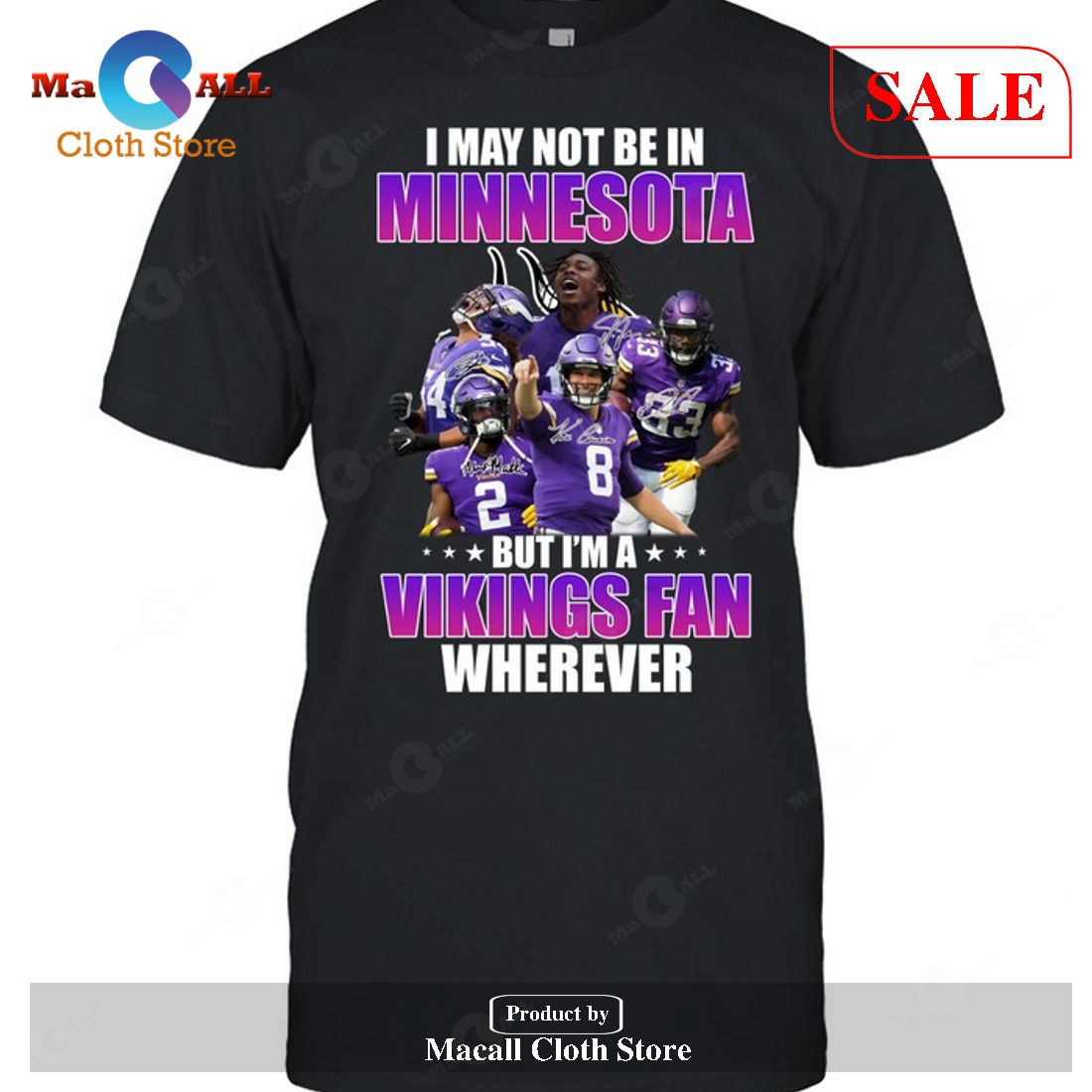 Minnesota Vikings Fan Shirts for sale