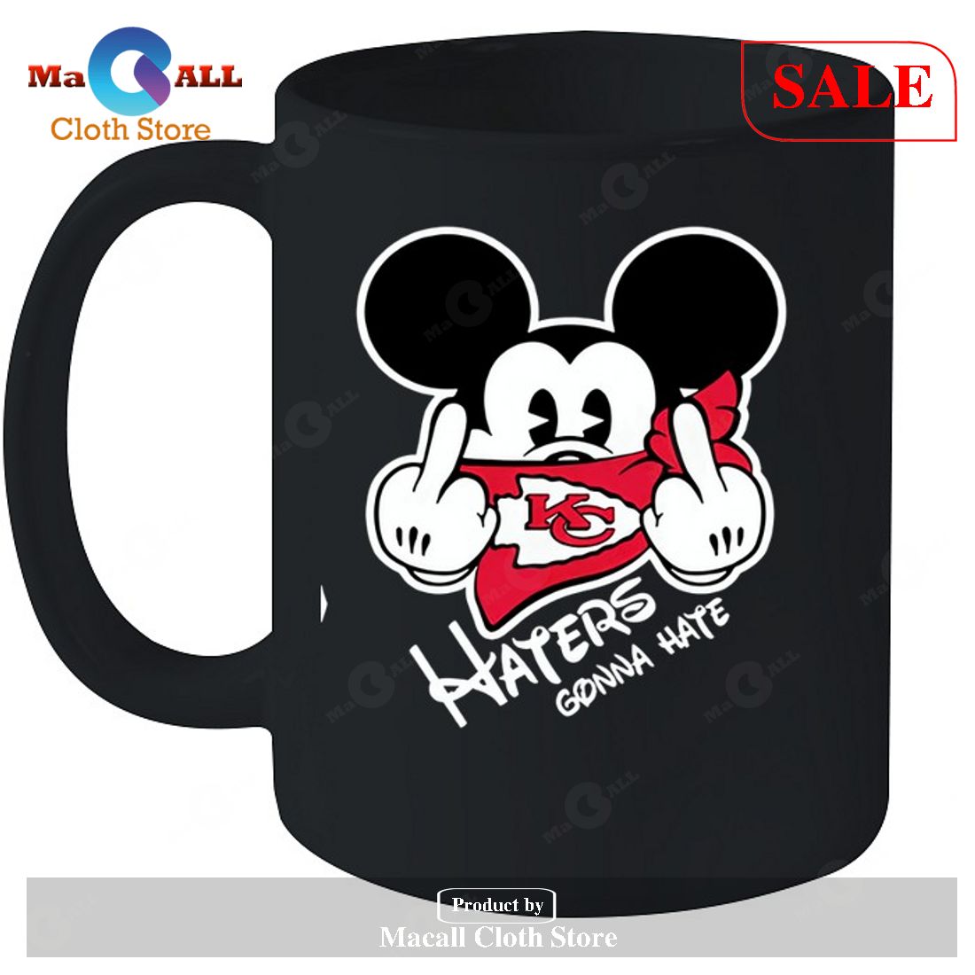 Kansas City Chiefs Kansas City Chiefs Haters Gonna Hate Mickey Mouse-Unisex T-Shirt Kansas City Chiefs Kansas City Chiefs Haters Gonna Hate Mickey Mouse-Unisex T-Shirt