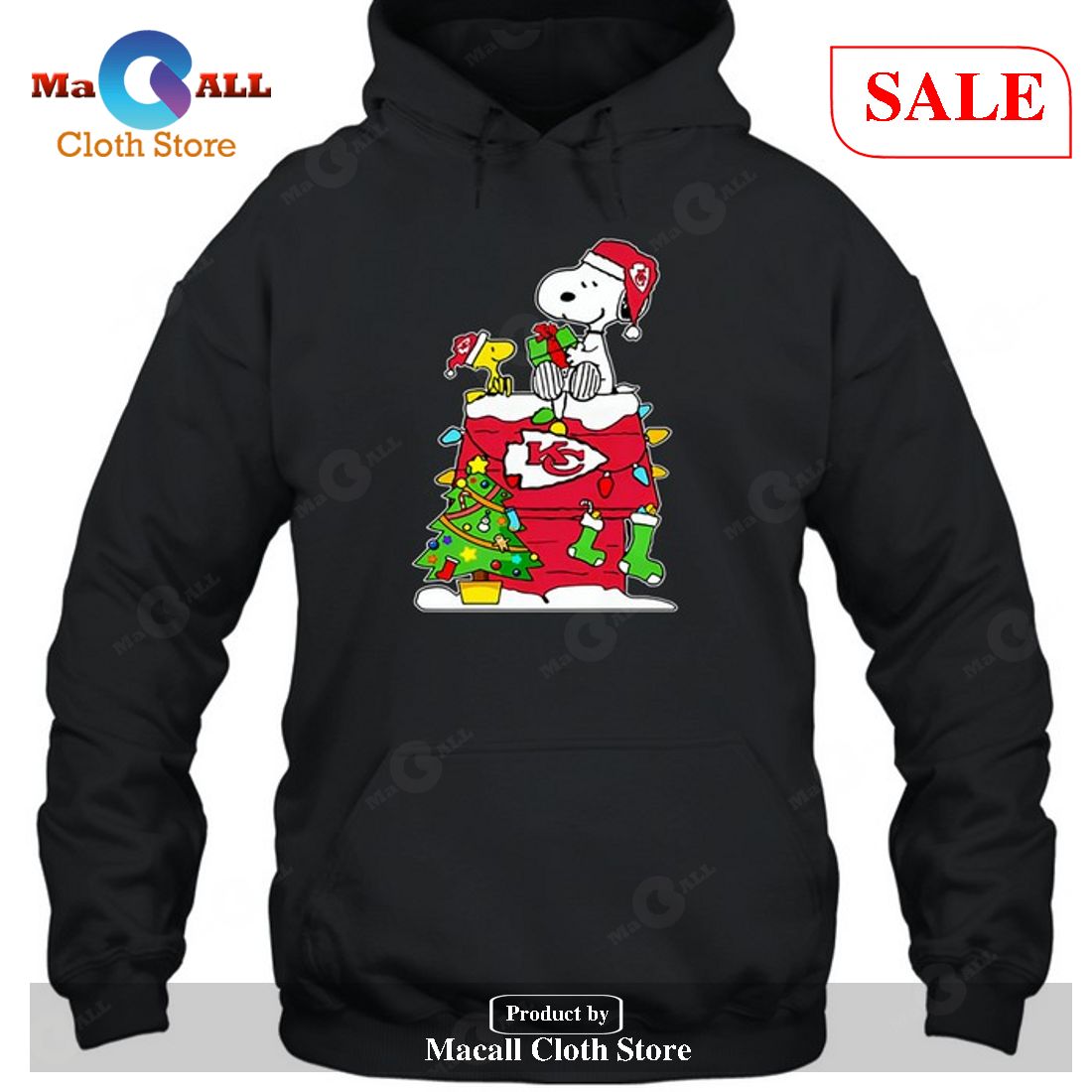 Kansas City Chiefs Snoopy Woodstock Christmas-Unisex T-Shirt Kansas City Chiefs Snoopy Woodstock Christmas-Unisex T-Shirt