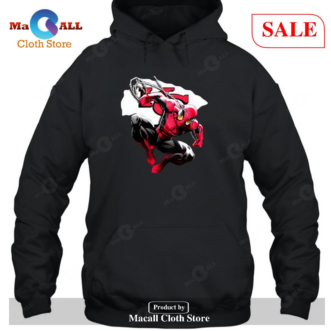 Kansas City Chiefs Spiderman Kansas City Chiefs-Unisex T-Shirt Kansas City Chiefs Spiderman Kansas City Chiefs-Unisex T-Shirt