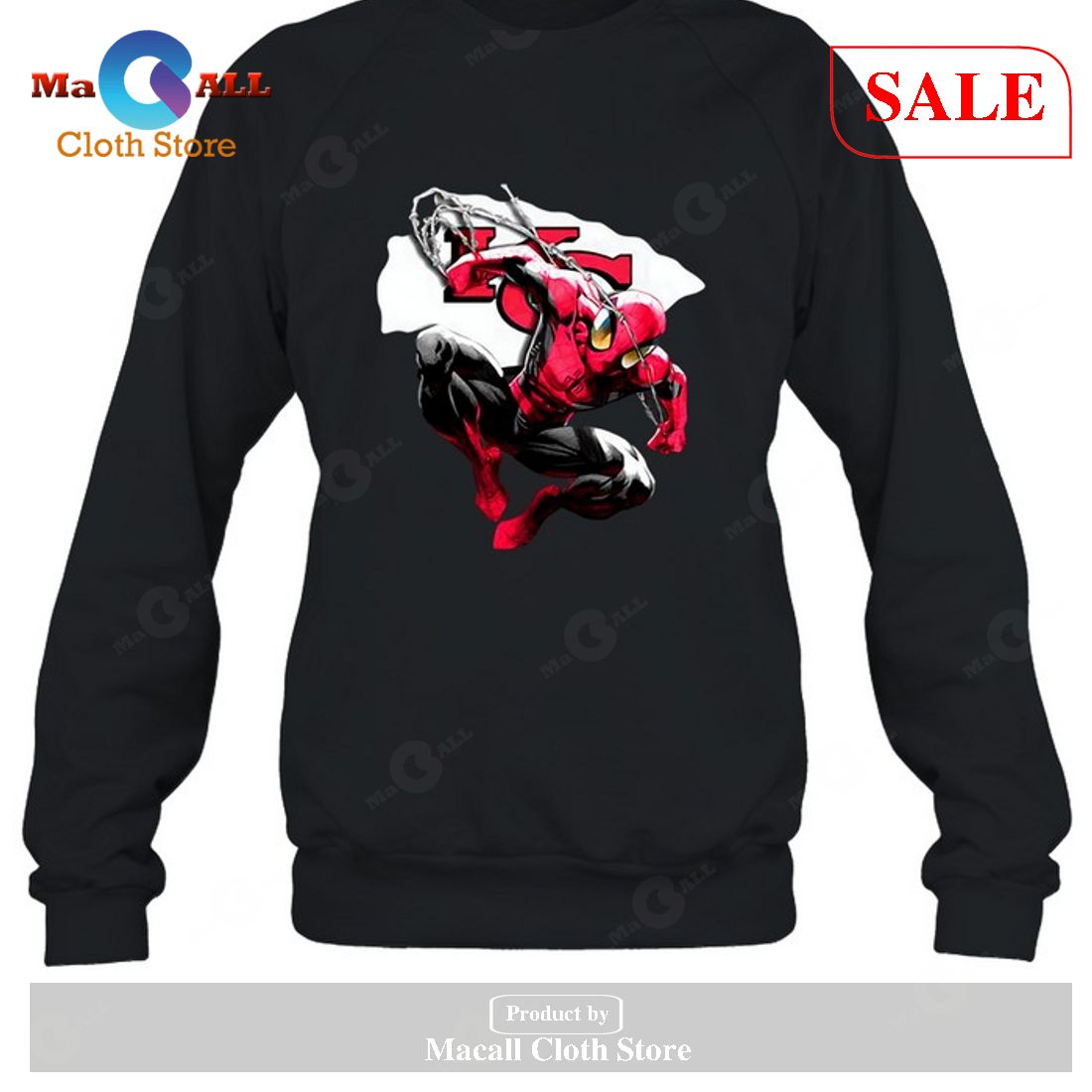 Kansas City Chiefs Spiderman Kansas City Chiefs-Unisex T-Shirt Kansas City Chiefs Spiderman Kansas City Chiefs-Unisex T-Shirt