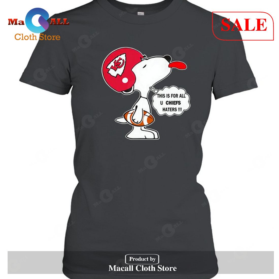Kansas City Chiefs This Is For All U Chiefs Haters Snoopy-Unisex T-Shirt Kansas City Chiefs This Is For All U Chiefs Haters Snoopy-Unisex T-Shirt