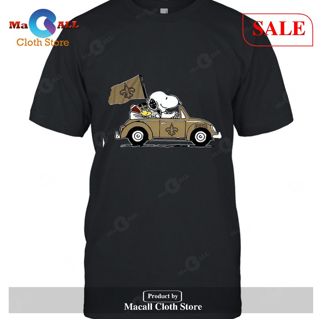 New Orleans Saints Snoopy Drives New Orleans Saints Beetle Car Fan-Unisex T-Shirt New Orleans Saints Snoopy Drives New Orleans Saints Beetle Car Fan-Unisex T-Shirt