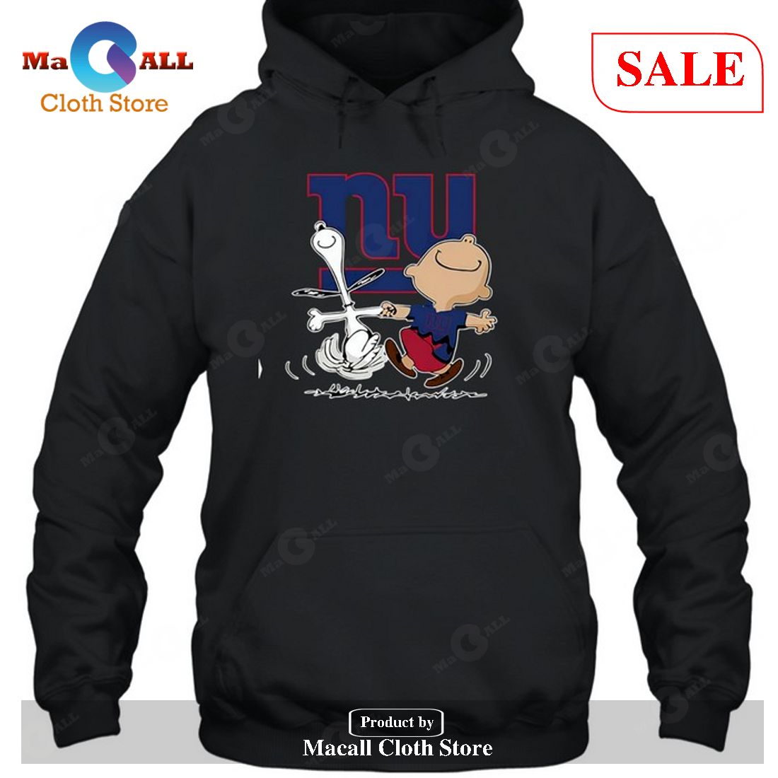 New York Giants Charlie Brown Snoopy New York Giants-Unisex T-Shirt New York Giants Charlie Brown Snoopy New York Giants-Unisex T-Shirt