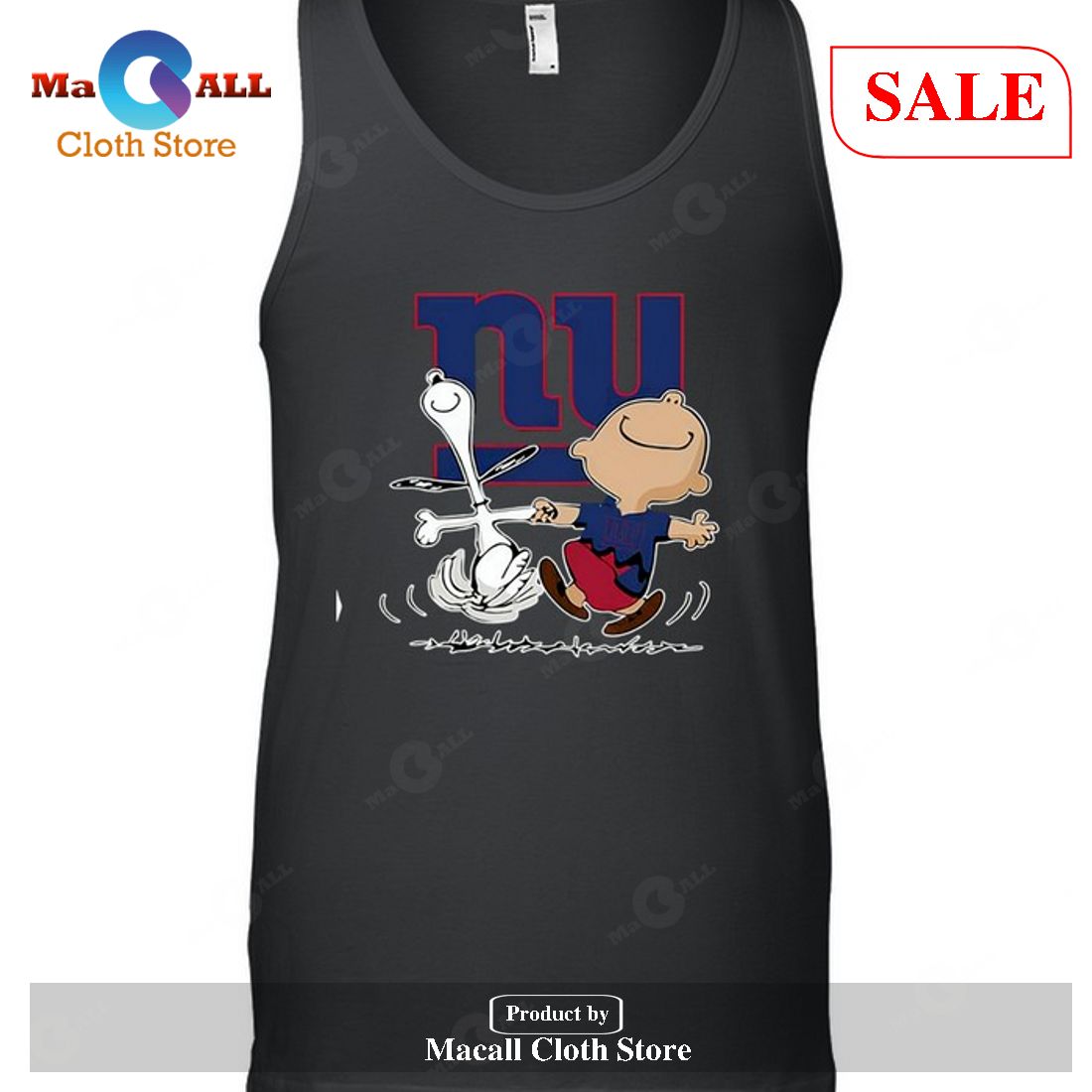 New York Giants Charlie Brown Snoopy New York Giants-Unisex T-Shirt New York Giants Charlie Brown Snoopy New York Giants-Unisex T-Shirt