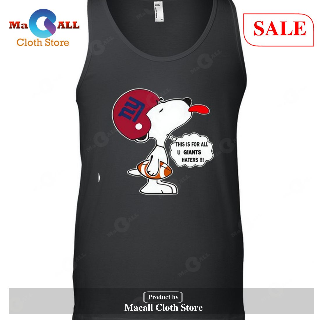 New York Giants This Is For All U Giants Haters Snoopy-Unisex T-Shirt New York Giants This Is For All U Giants Haters Snoopy-Unisex T-Shirt