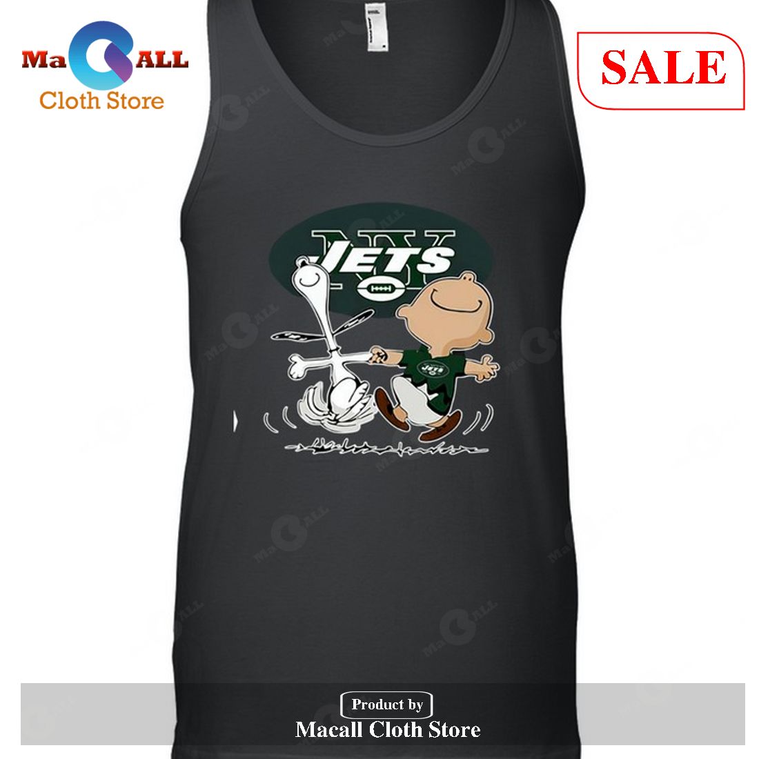 New York Jets Charlie Brown Snoopy New York Jets-Unisex T-Shirt New York Jets Charlie Brown Snoopy New York Jets-Unisex T-Shirt