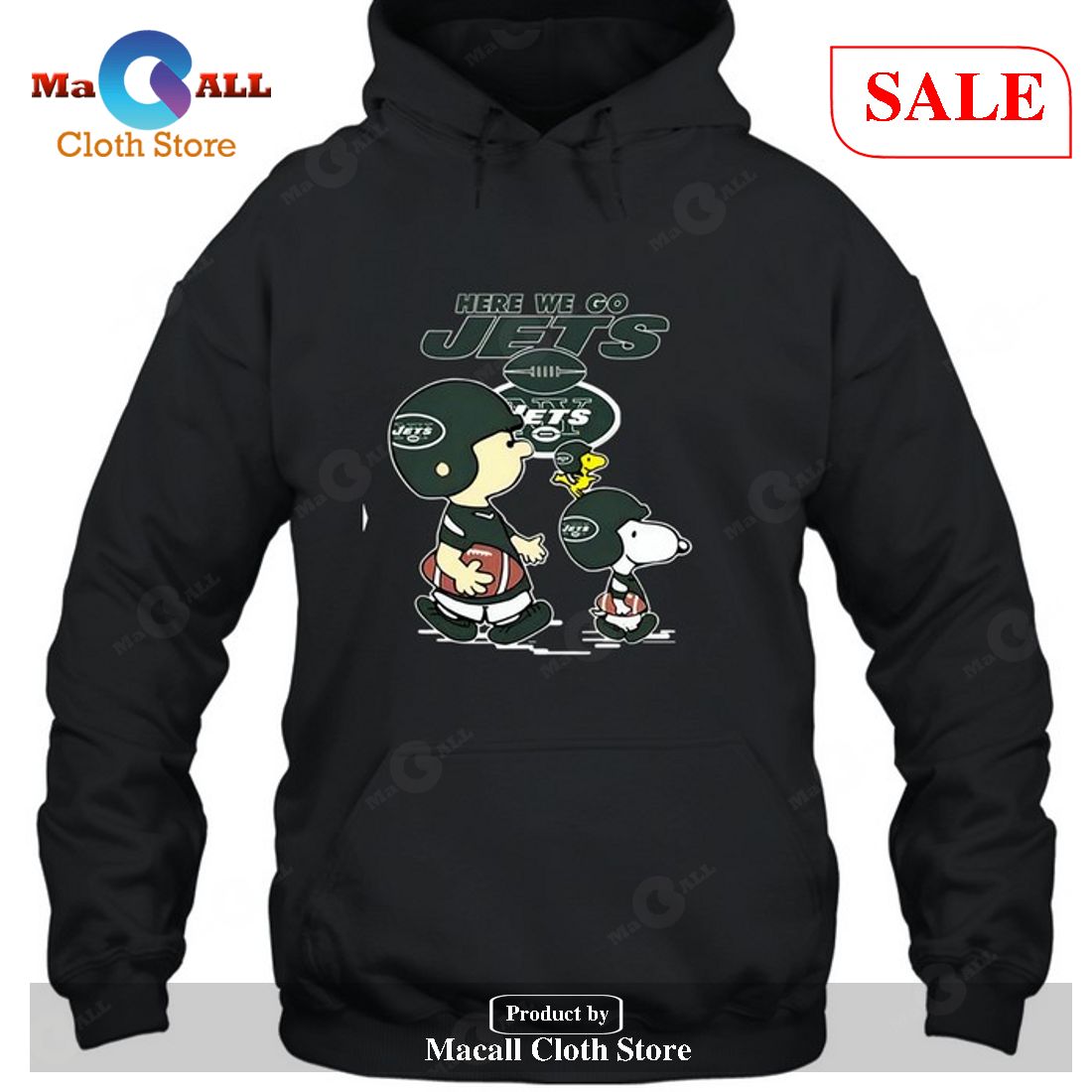 New York Jets Here We Go New York Jets Snoopy-Unisex T-Shirt New York Jets Here We Go New York Jets Snoopy-Unisex T-Shirt
