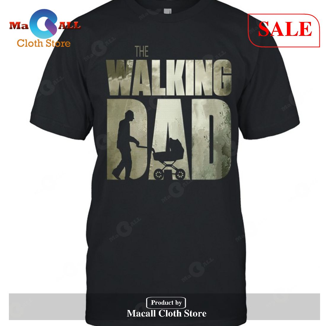 The Walking Dad-Unisex T-Shirt The Walking Dad-Unisex T-Shirt