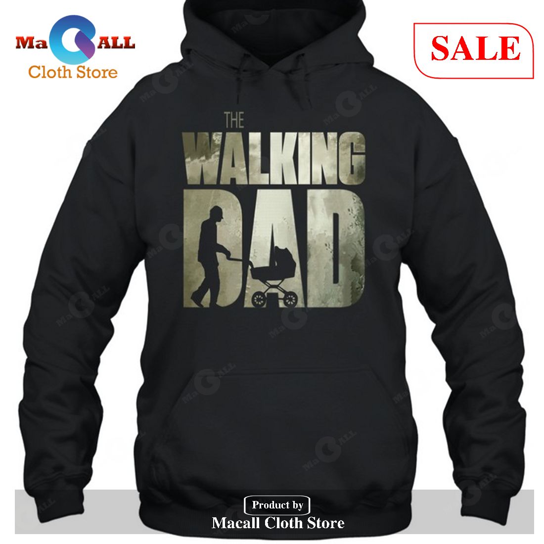 The Walking Dad-Unisex T-Shirt The Walking Dad-Unisex T-Shirt