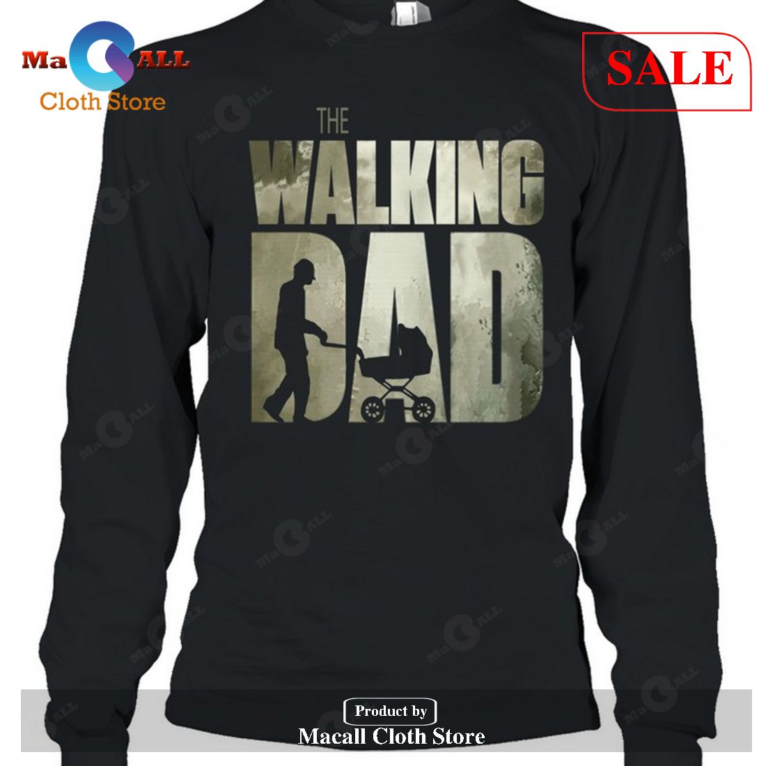 The Walking Dad-Unisex T-Shirt The Walking Dad-Unisex T-Shirt