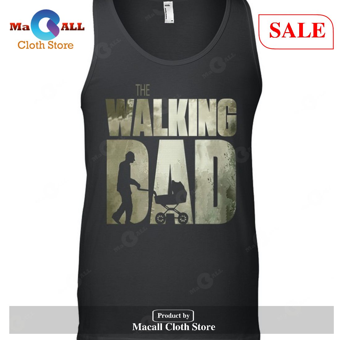 The Walking Dad-Unisex T-Shirt The Walking Dad-Unisex T-Shirt