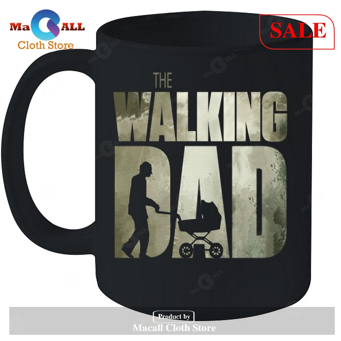 The Walking Dad-Unisex T-Shirt The Walking Dad-Unisex T-Shirt