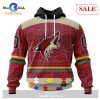 [SALE] Personalized NHL Arizona Coyotes Special ALL-Star Game Design With Florida Sunset Hoodie Sweatshirt 3D