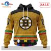 [SALE] Personalized NHL Boston Bruins Special ALL-Star Game Design With Florida Sunset Hoodie Sweatshirt 3D