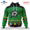 [SALE] Personalized NHL Columbus Blue Jackets Special ALL-Star Game Design With Florida Sunset Hoodie Sweatshirt 3D