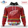[SALE] Personalized NHL Detroit Red Wings Special ALL-Star Game Design With Florida Sunset Hoodie Sweatshirt 3D