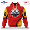 [SALE] Personalized NHL Edmonton Oilers – Specialized Fearless Aganst Autism Hoodie Sweatshirt 3D