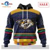 [SALE] Personalized NHL Nashville Predators Special ALL-Star Game Design With Florida Sunset Hoodie Sweatshirt 3D