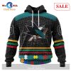 [SALE] Personalized NHL San Jose Sharks Special ALL-Star Game Design With Florida Sunset Hoodie Sweatshirt 3D