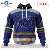 [SALE] Personalized NHL Tampa Bay Lightning Special ALL-Star Game Design With Florida Sunset Hoodie Sweatshirt 3D
