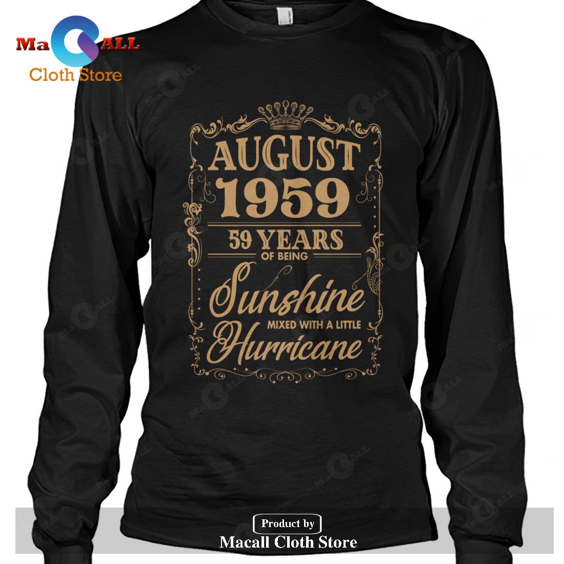 August 1959-Unisex T-Shirt August 1959-Unisex T-Shirt