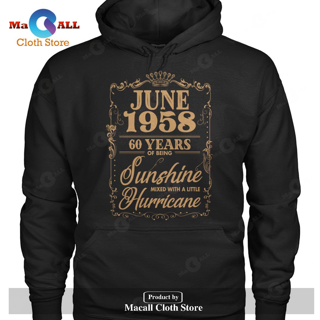 June 1958 Awesome-Unisex T-Shirt June 1958 Awesome-Unisex T-Shirt