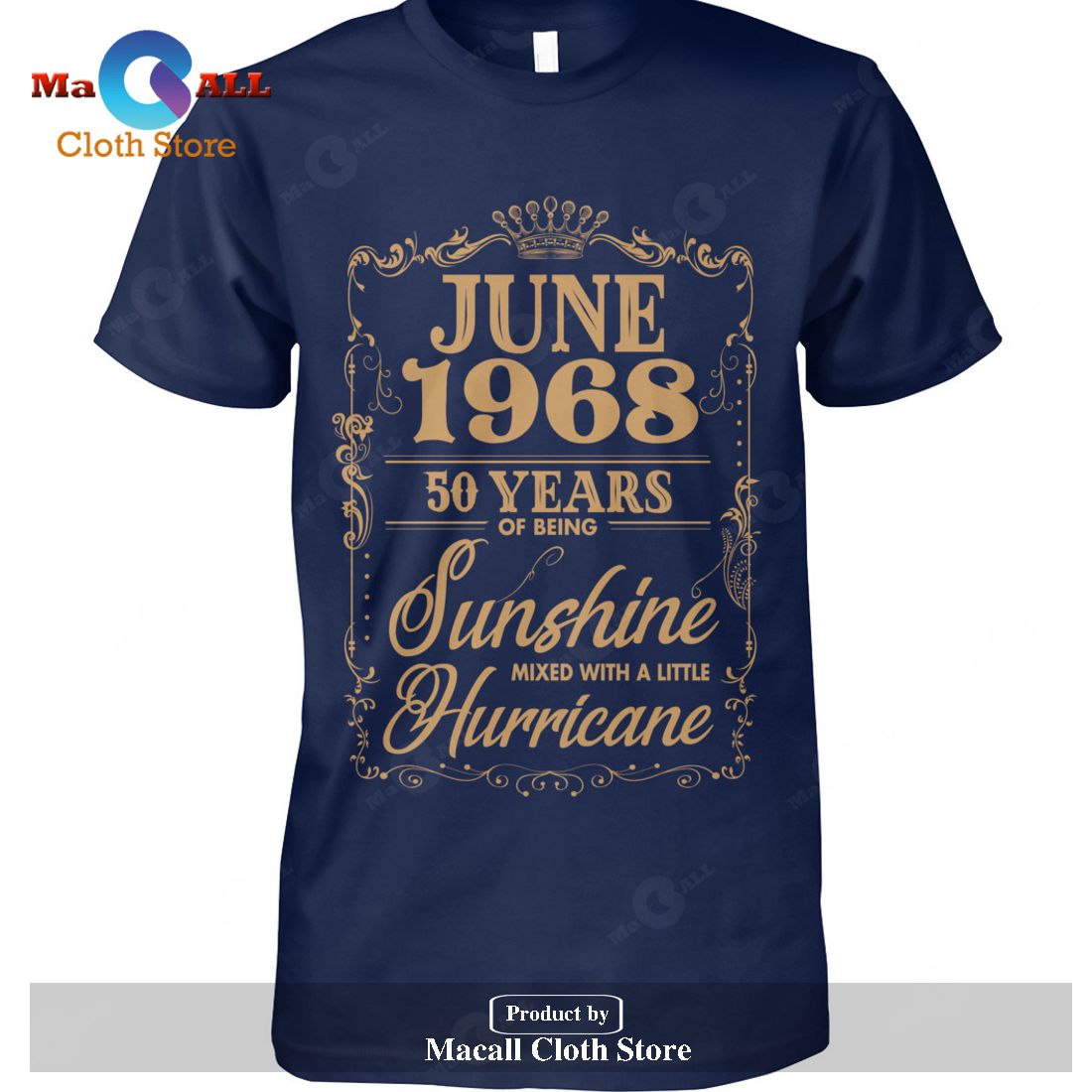 June 1968 Awesome-Unisex T-Shirt June 1968 Awesome-Unisex T-Shirt