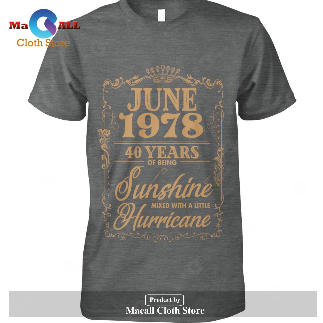 June 1978 Awesome-Unisex T-Shirt June 1978 Awesome-Unisex T-Shirt