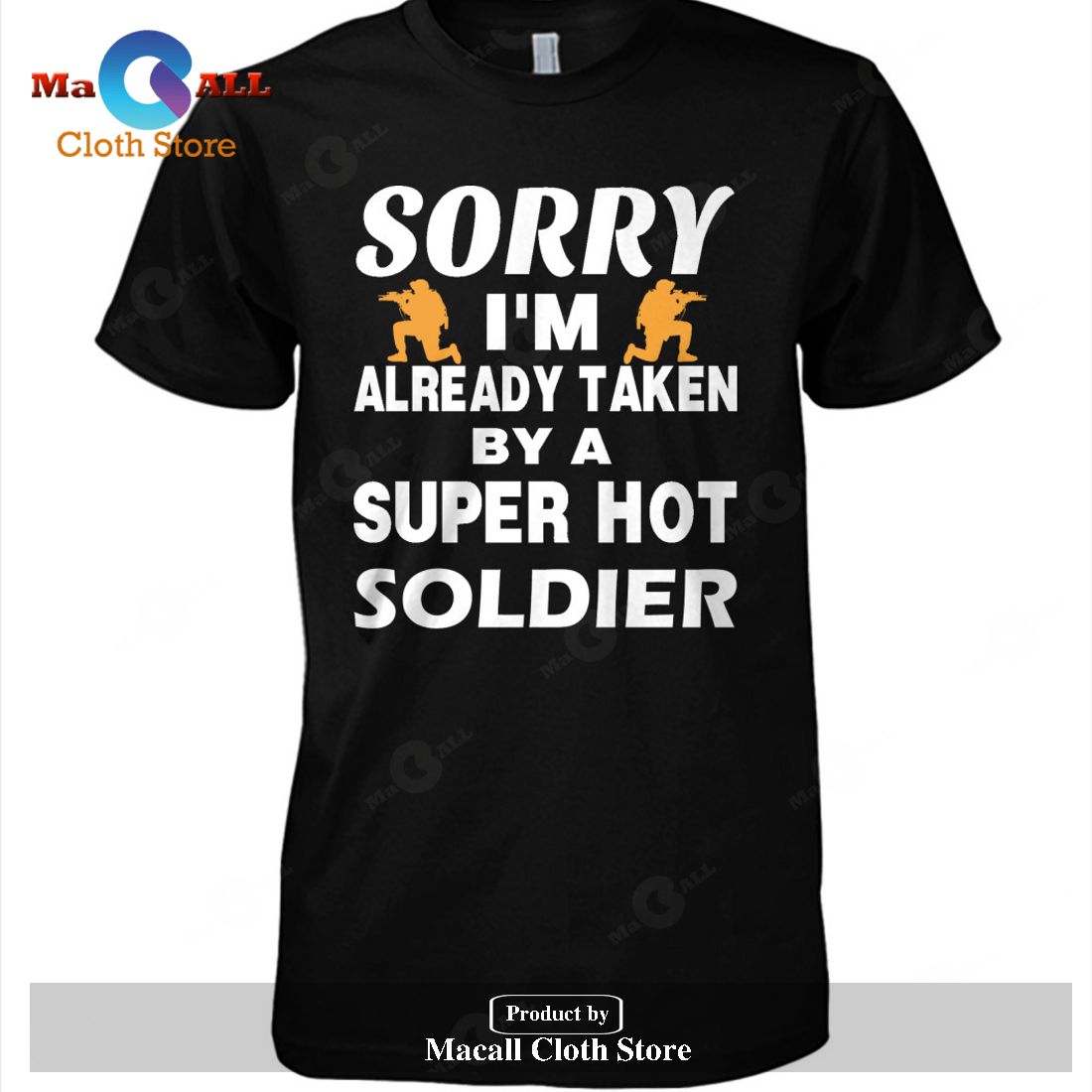 Love a Super Hot Soldier-Unisex T-Shirt Love a Super Hot Soldier-Unisex T-Shirt