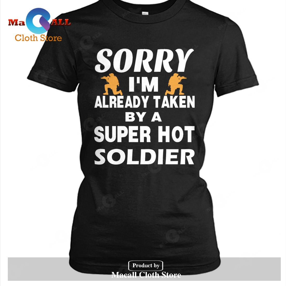 Love a Super Hot Soldier-Unisex T-Shirt Love a Super Hot Soldier-Unisex T-Shirt