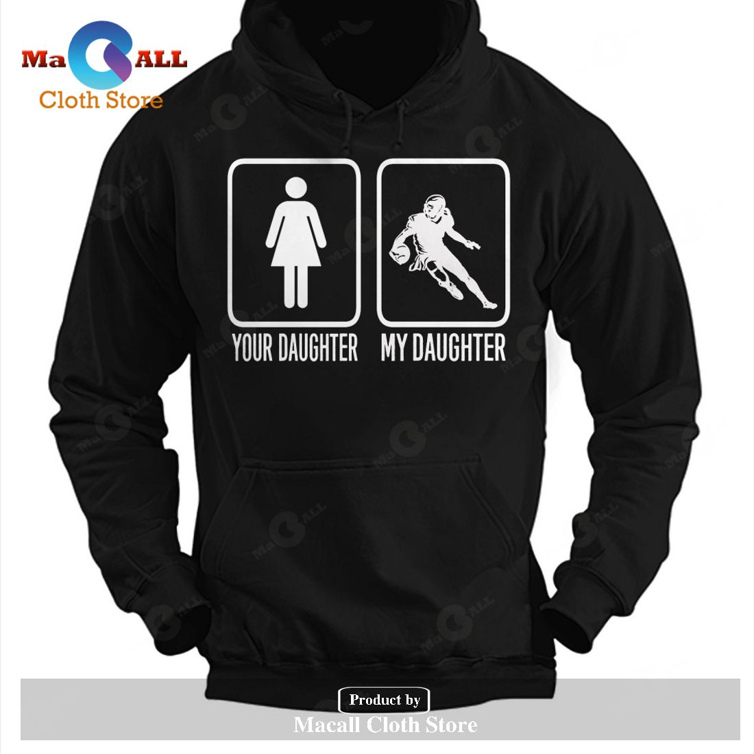 My Football Daughter Tees-Unisex T-Shirt My Football Daughter Tees-Unisex T-Shirt
