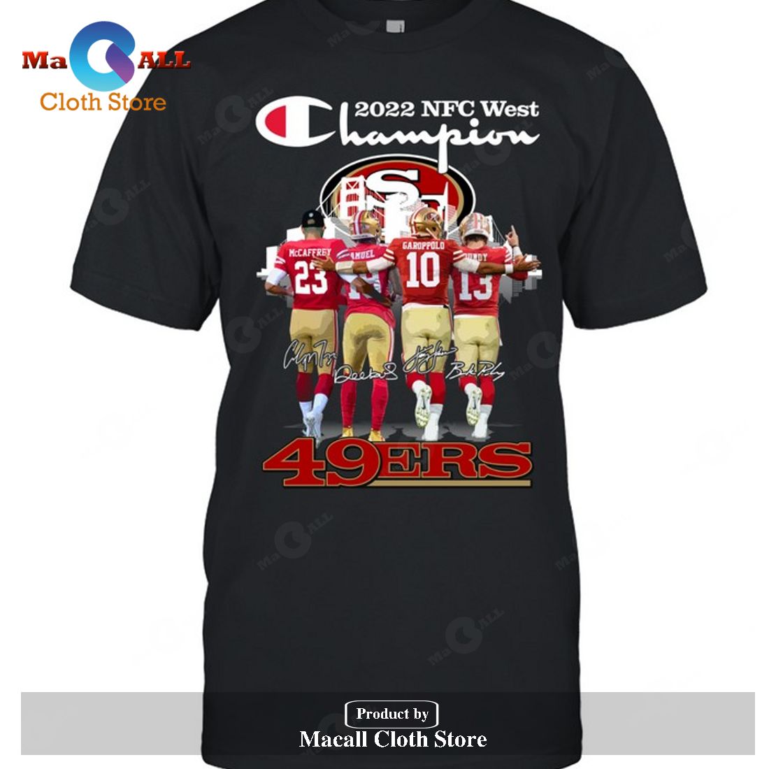 San Francisco 49ers Are 2022 NFC West Champions-Unisex T-Shirt San Francisco 49ers Are 2022 NFC West Champions-Unisex T-Shirt