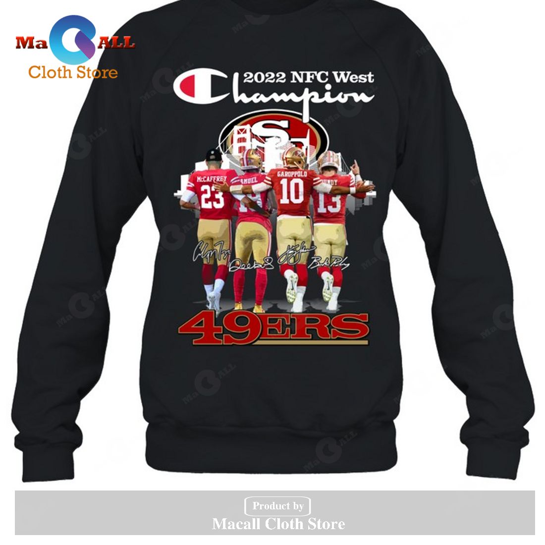 San Francisco 49ers Are 2022 NFC West Champions-Unisex T-Shirt San Francisco 49ers Are 2022 NFC West Champions-Unisex T-Shirt
