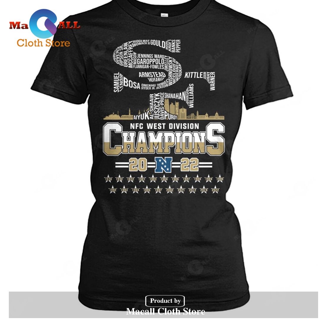 Sanf49LgYear2022 Two Sided-Unisex T-Shirt Sanf49LgYear2022 Two Sided-Unisex T-Shirt