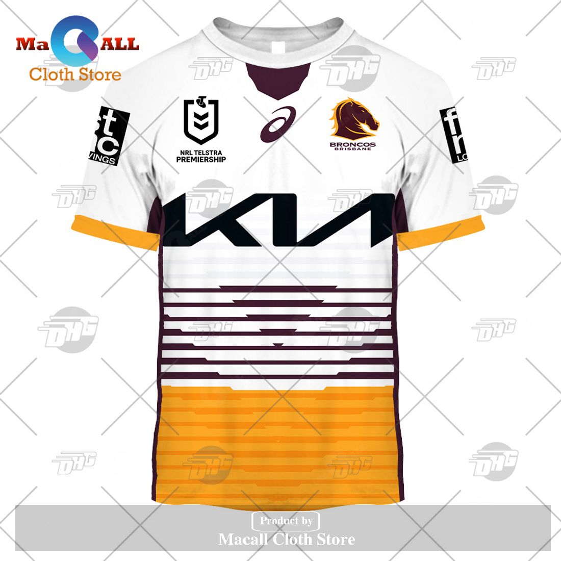 Personalize NRL Brisbane Broncos 2023 Away Jersey Hoodie Sweatshirt 3D Personalize NRL Brisbane Broncos 2023 Away Jersey Hoodie Sweatshirt 3D