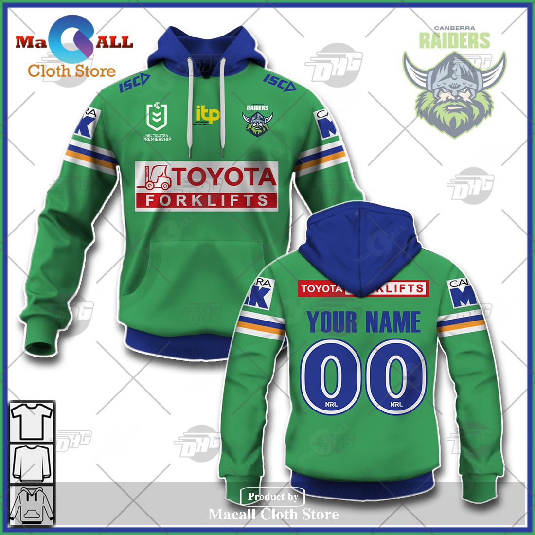 Personalize NRL Canberra Raiders 2023 Heritage Jersey Hoodie Sweatshirt 3D Personalize NRL Canberra Raiders 2023 Heritage Jersey Hoodie Sweatshirt 3D