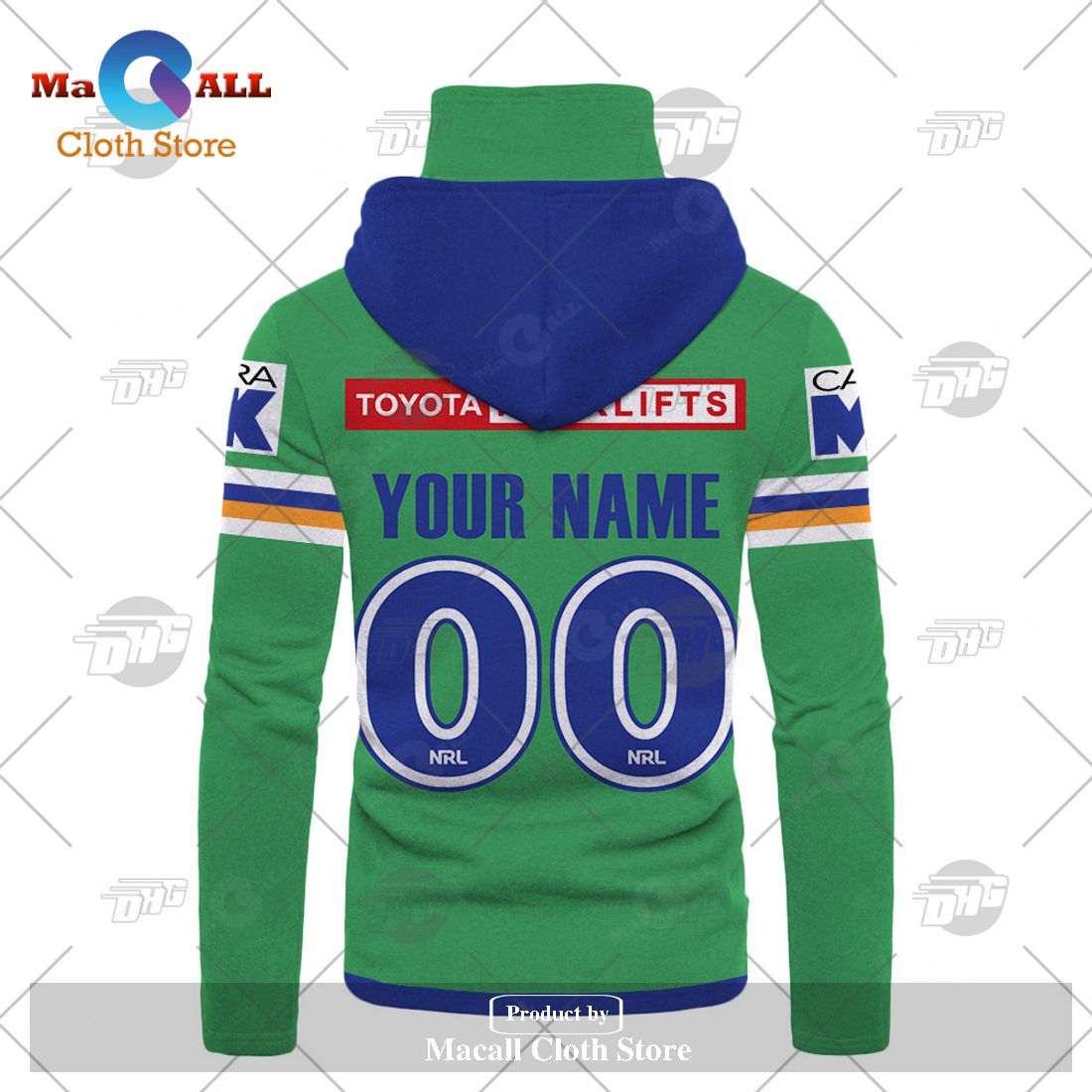 Personalize NRL Canberra Raiders 2023 Heritage Jersey Hoodie Sweatshirt 3D Personalize NRL Canberra Raiders 2023 Heritage Jersey Hoodie Sweatshirt 3D