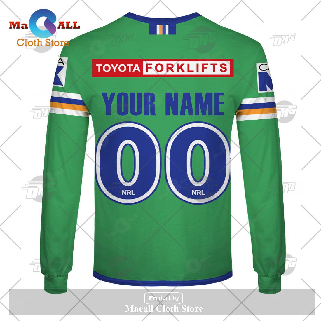 Personalize NRL Canberra Raiders 2023 Heritage Jersey Hoodie Sweatshirt 3D Personalize NRL Canberra Raiders 2023 Heritage Jersey Hoodie Sweatshirt 3D