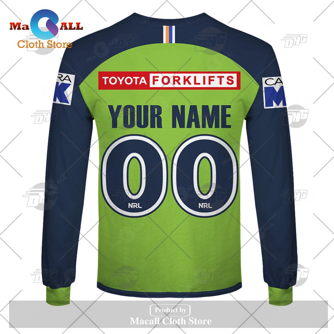 Personalize NRL Canberra Raiders 2023 Home Jersey Hoodie Sweatshirt 3D Personalize NRL Canberra Raiders 2023 Home Jersey Hoodie Sweatshirt 3D