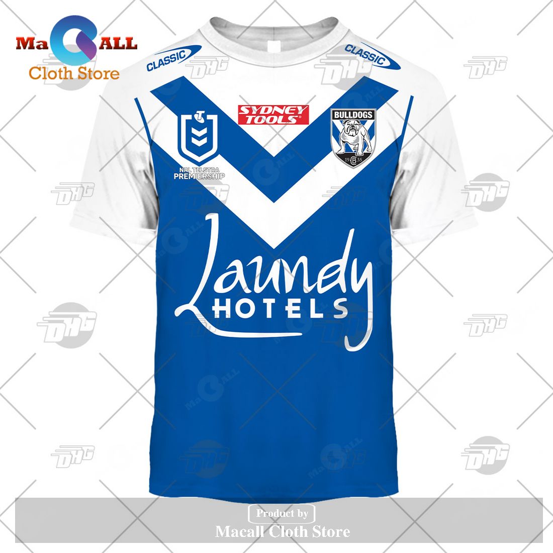 Personalize NRL Canterbury-Bankstown Bulldogs 2023 Away Jersey Hoodie Sweatshirt 3D Personalize NRL Canterbury-Bankstown Bulldogs 2023 Away Jersey Hoodie Sweatshirt 3D
