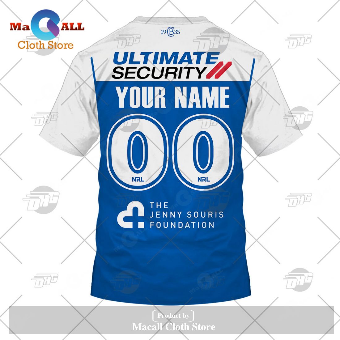 Personalize NRL Canterbury-Bankstown Bulldogs 2023 Away Jersey Hoodie Sweatshirt 3D Personalize NRL Canterbury-Bankstown Bulldogs 2023 Away Jersey Hoodie Sweatshirt 3D