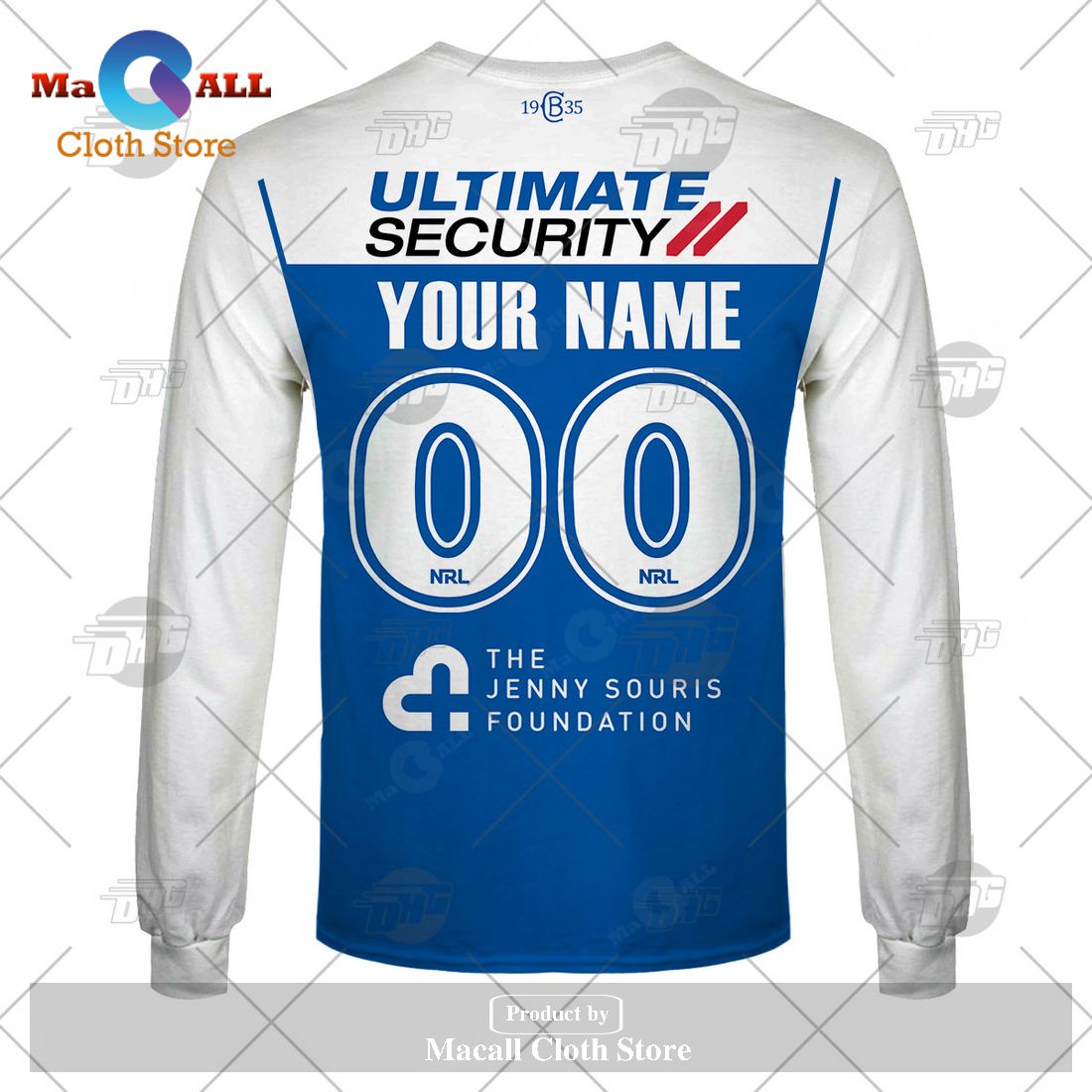 Personalize NRL Canterbury-Bankstown Bulldogs 2023 Away Jersey Hoodie Sweatshirt 3D Personalize NRL Canterbury-Bankstown Bulldogs 2023 Away Jersey Hoodie Sweatshirt 3D