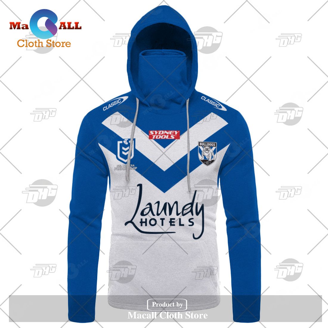 Personalize NRL Canterbury-Bankstown Bulldogs 2023 Home Jersey Hoodie Sweatshirt 3D Personalize NRL Canterbury-Bankstown Bulldogs 2023 Home Jersey Hoodie Sweatshirt 3D