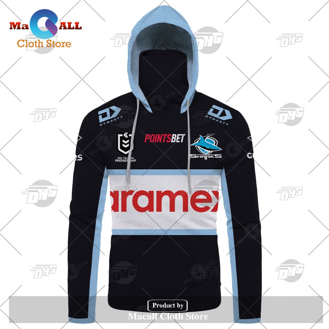 Personalize NRL Cronulla-Sutherland Sharks 2023 Away Jersey Hoodie Sweatshirt 3D Personalize NRL Cronulla-Sutherland Sharks 2023 Away Jersey Hoodie Sweatshirt 3D