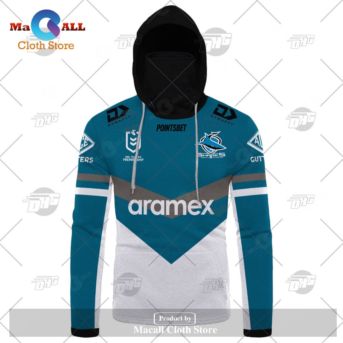 Personalize NRL Cronulla-Sutherland Sharks 2023 Heritage Jersey Hoodie Sweatshirt 3D Personalize NRL Cronulla-Sutherland Sharks 2023 Heritage Jersey Hoodie Sweatshirt 3D