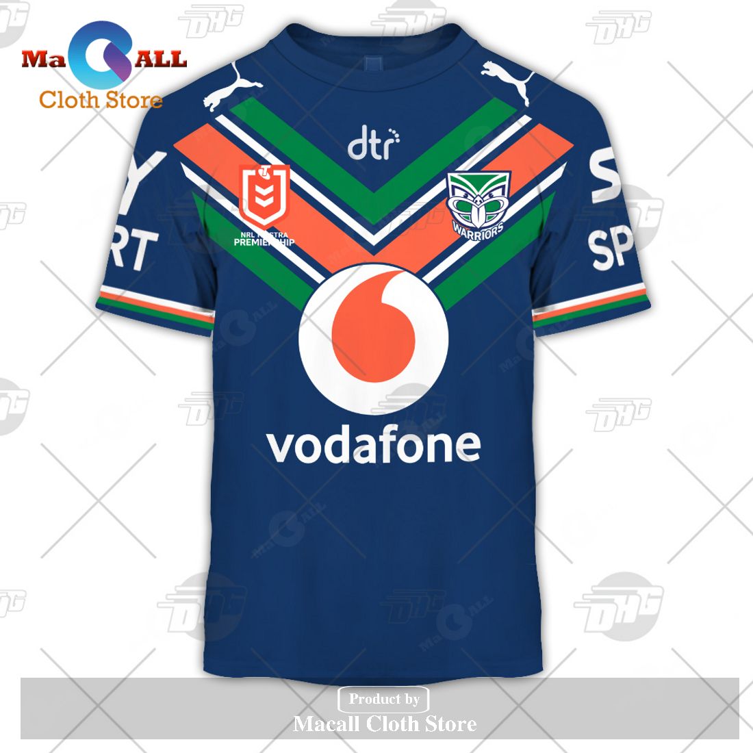 Personalize NRL New Zealand Warriors 2023 Home Jersey Hoodie Sweatshirt 3D Personalize NRL New Zealand Warriors 2023 Home Jersey Hoodie Sweatshirt 3D