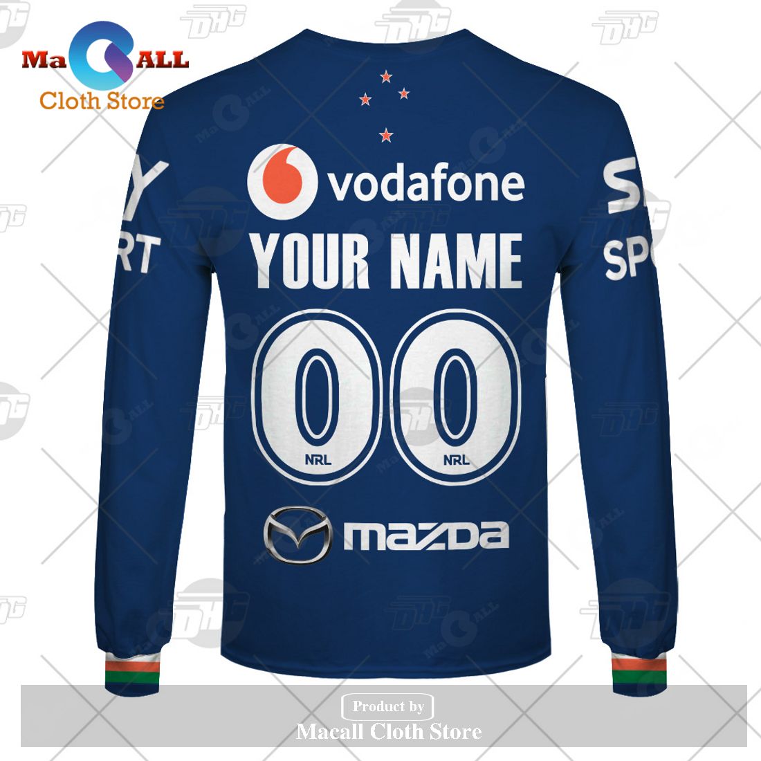 Personalize NRL New Zealand Warriors 2023 Home Jersey Hoodie Sweatshirt 3D Personalize NRL New Zealand Warriors 2023 Home Jersey Hoodie Sweatshirt 3D