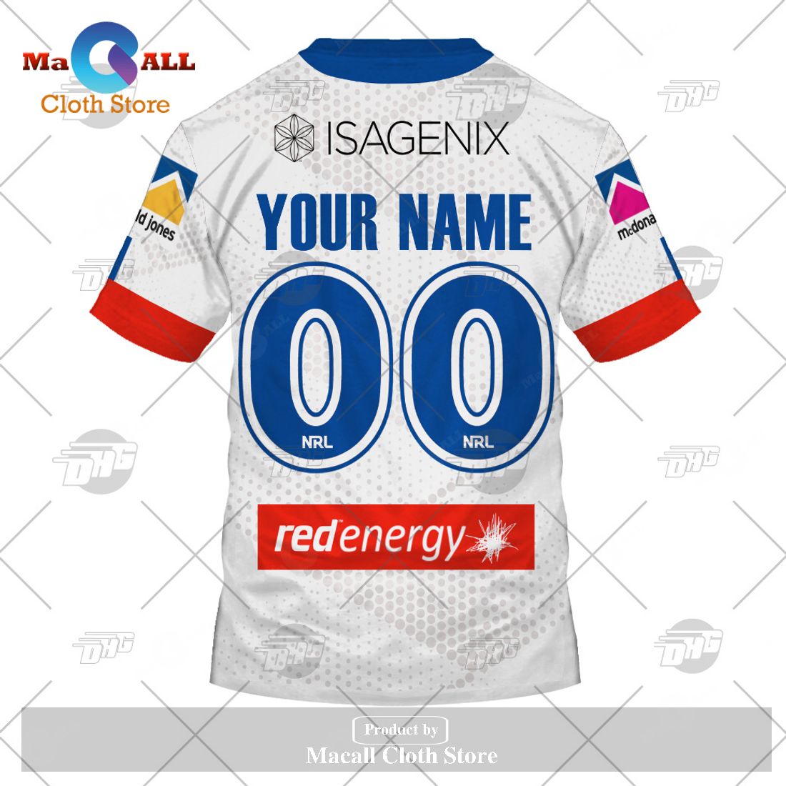 Personalize NRL Newcastle Knights 2023 Away Jersey Hoodie Sweatshirt 3D Personalize NRL Newcastle Knights 2023 Away Jersey Hoodie Sweatshirt 3D