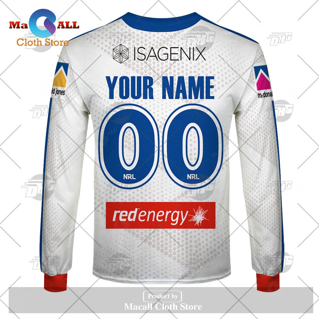 Personalize NRL Newcastle Knights 2023 Away Jersey Hoodie Sweatshirt 3D Personalize NRL Newcastle Knights 2023 Away Jersey Hoodie Sweatshirt 3D